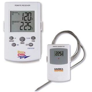   Remote Smoker Dual Probe Wireless Digital Meat Thermometer Timer