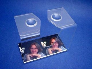 Metascope Print / slide / Digital Ipod 3D Viewer stereoscope   Clear 