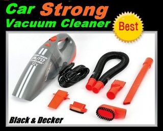   & Decker ACV1205 12V Portable Hoover Strong CAR VAC Vacuum Cleaner