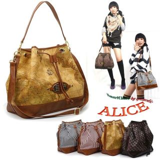 New ALICE Women Shoulder Tote Bag Lady Backpack Casual Tote Messenger 