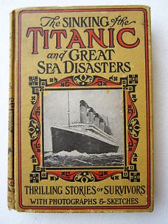 1912 titanic book in Books