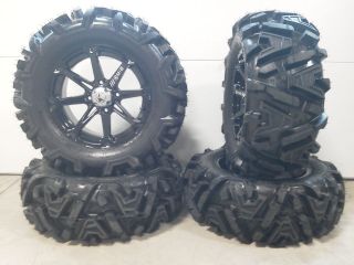 MSA Diesel 14 ATV / UTV Wheels 26 EFX Moto MTC Tires Sportsman RZR 