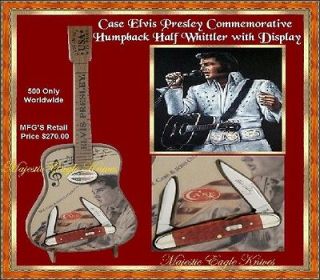   CA17507 Elvis Presley Commomemorative Humpback Half Whittler W/Display