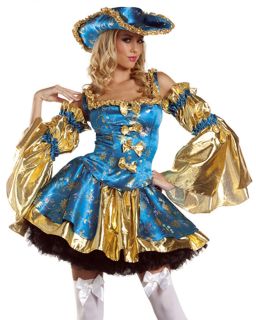 WOMENS ROYAL FRENCH APPAREL NEW BALL COSTUME PARTY SEXY COSPLAY OUTFIT 