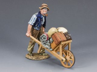 FOB068 Old Man & Wheel Barrow by King and Country