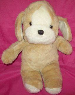   Cuddle Wit Plush Tan & White Puppy Dog 14 Adorable Stuffed Animal