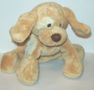 Brown Spotted Plush Puppy Spunky BABY GUND Barking Dog Toy 58379