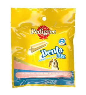 Pedigree Dog puppy treats chew dental frost Denta stix