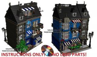 Newly listed Instructions Modular Flower Shop Hall Gothic City Custom 