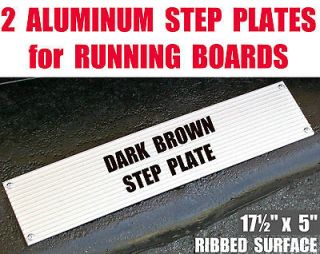   STEP PLATES for 1930s RUNNING BOARD ◆ DODGE FORD CHEVY PICKUP TRUCK