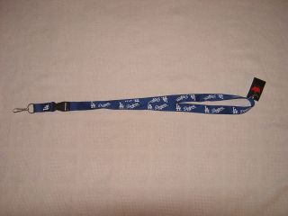 Baseball LA Los Angeles Dodgers MLB Lanyard 22 Key Chain ID Holder 