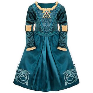  Brave Merida Meridah Costume Gown Dress Deluxe Hero