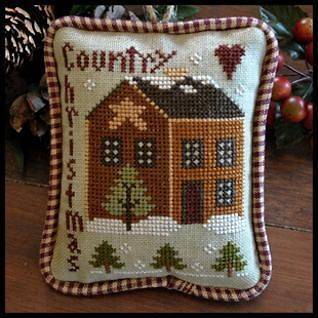 JJs Cross Stitch Chart by Little House Needleworks Country Christmas 