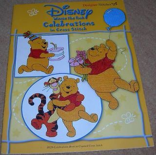 Disney Winnie the Pooh Celebrations Cross Stitch Booklet