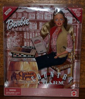 Cracker Barrel Barbie Doll,2000 Special Edition Country Charm