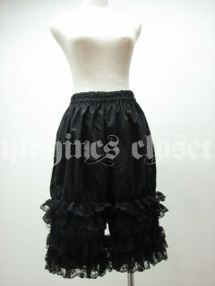 Gothic Lolita Doll Victorian Vintage Cosplay Bloomers Costume 