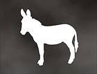 DONKEY or jackass mule decal for your tack box truck or horse 