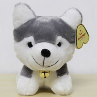 Husky Pet Dog 22CM Plush Toy Siberian Douglas Stuffed Animal 2x Teddy 