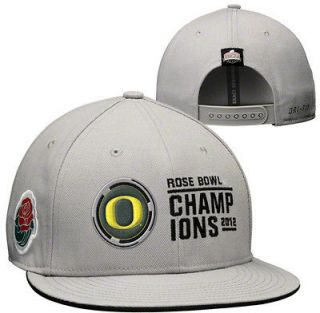   oregon ducks bcs 2012 rose bowl champions locker room cap/hat