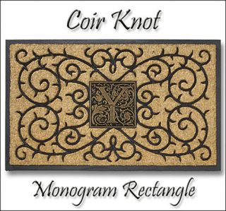 monogrammed door mat in Door Mats & Floor Mats