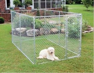 DYI Outdoor ChainLink Dog Kennel Large 7 W x 12 L x 6H PetSafe 7126 
