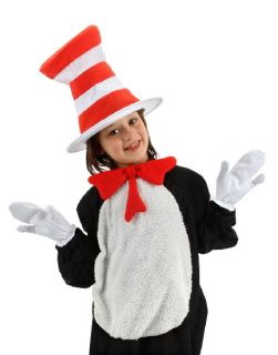 Dr. Seuss Cat In The Hat Costume Accessories Kit, Kids