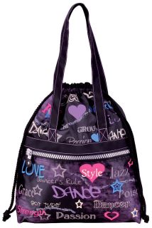 Dance Bag Girls / Teens   Attitude Drawstring Bag B520