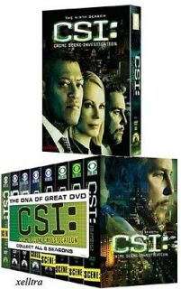 New CSI Las Vegas Season 1 2 3 4 5 6 7 8 9, Seasons 1 9