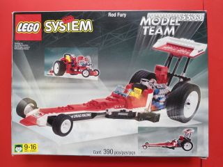  Red Fury Technic Model team fuel drag racing racer race wheel 1999