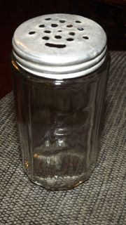   Hoosier Cabinet Mission Spice Jar , Sneath Glassware , 4 3/8 x 2 1/8