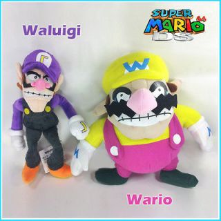   Super Mario Bros Wario & Waluigi Plush Soft Toy Stuffed Animal 11