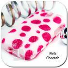 Pink Cheetah Velvet Hard Case For HTC T mobile My Touch Tmobile 