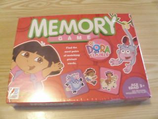 2004 Milton Bradley Memory Game With Nick Jr. Dora the Explorer No 