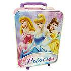 K0141PRTR Disney Princess Rolling Suit Case Luggage Pilot Travel Bag 