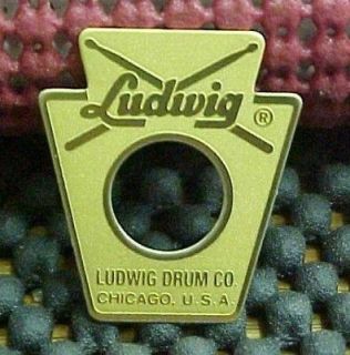 Ludwig Brass Keystone Badges for 60s era Drum Restoration