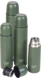   Pyke Green Stainless Steel Tea/Coffee Thermos Flask with Cup/Mud Lid