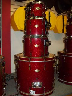 Pearl Masters MCX Fusion 4pc Shell Pack  Red Glass MCX924AP/C407 ES