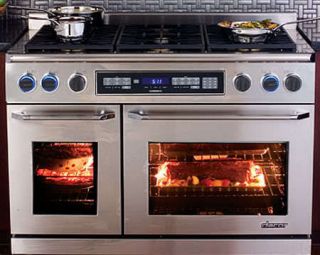 DACOR 48 DUAL FUEL RANGE WITH CONVECTION OVEN ERD48SCP/LP/H propane 