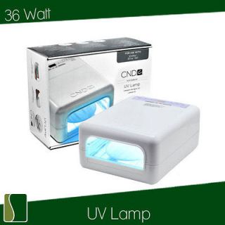  CND UV LAMP Nail Acrylic Gel CURING Light TIMER DRYER Manicure Salon
