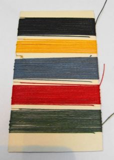COLOURED STRINGS AND INSTRUCTIONS SUITABLE FOR 2 PELHAM PUPPETS