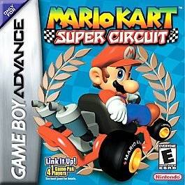  Gameboy Advance Game   Mario Kart Super Circuit   Plays on DS Lite
