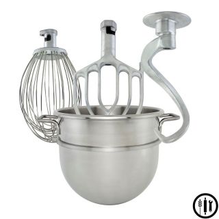 30 qt Attachments Package for Hobart D300   Bowl, Hook, Whip, Flat 