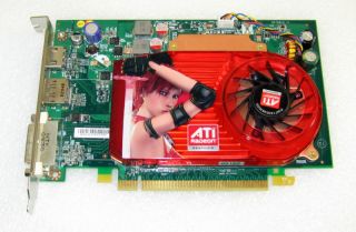 ATI Radeon HD 3650 Video Card   256MB DVI/HDMI/DP Out   Dell #K629C 