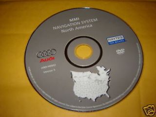 AUDI MMI NAVIGATION SYSTEM DVD VERSION 5 OEM A6 A8