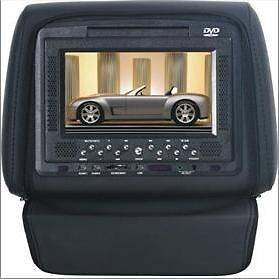 Pitbull Auto Headrest 7 DVD Player One DVD, One Monitor