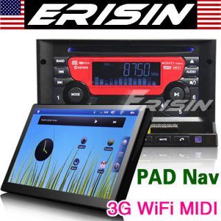   ES777A 7 HD 2 din Car DVD Player GPS+3G WiFi Android 2.3 OS Tablet