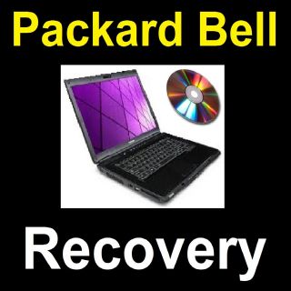 RECOVERY DISC FOR PACKARD BELL ~ RESTORE PC or LAPTOP RUNNING WINDOWS 
