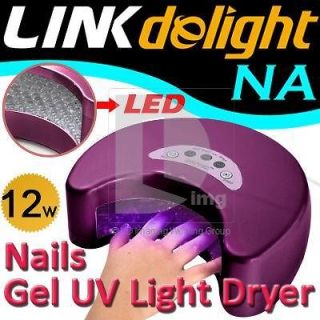   LED Nail Gel Polish Cure Lamp Harmony Shellac UV Dryer Timer Control