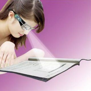   Super Bright LED Reading Book Task Light for Eye Glasses Portable