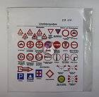 Peddinghaus Decals 1/35 German Road Signs Early Version EP641